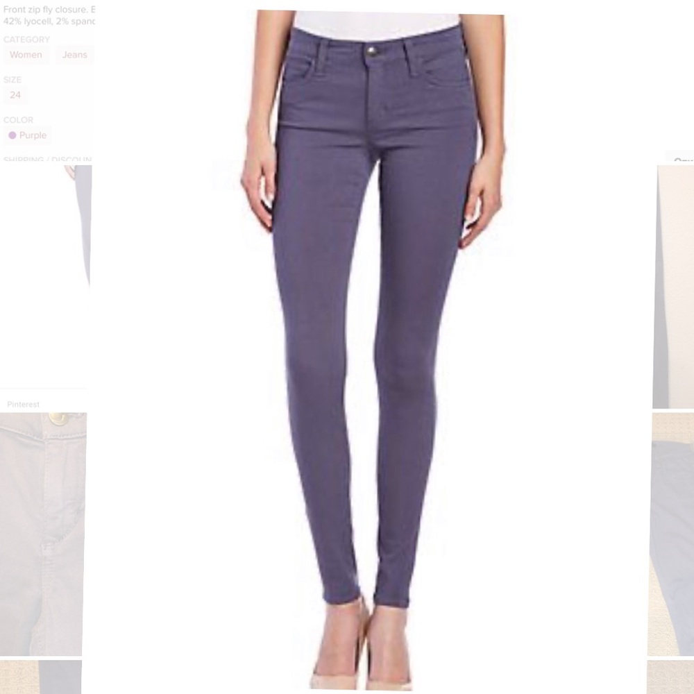 Joe’s blue slate mid rise leggings